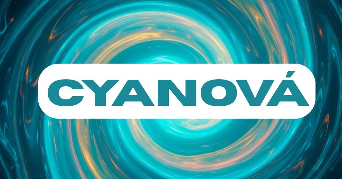 cyanová